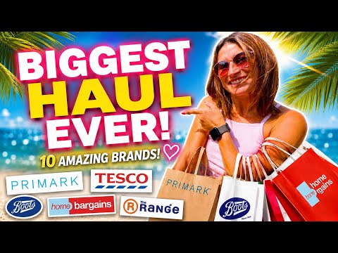 My BIGGEST Shopping Haul EVER! | Bargains You Don’t Want to Miss!