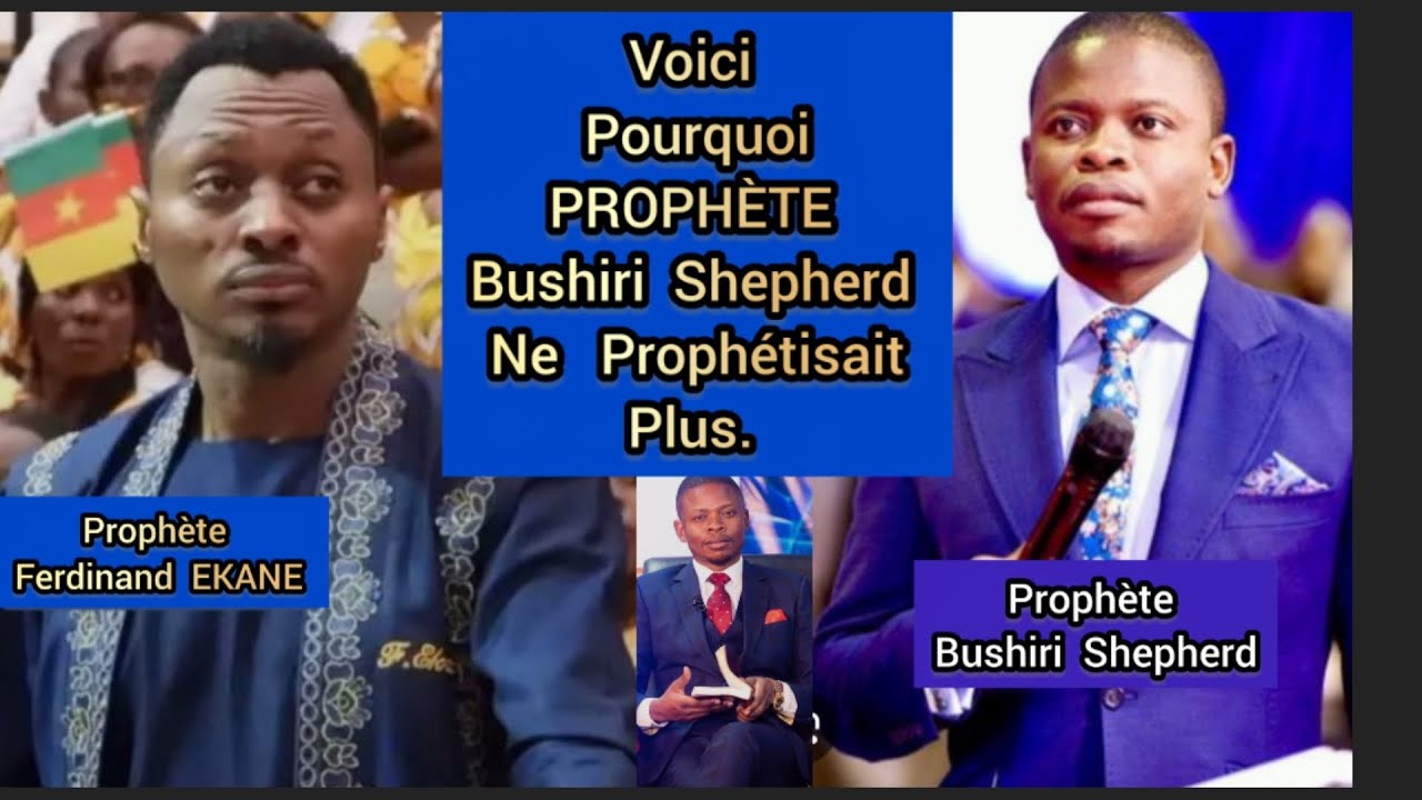 Voici  Pourquoi  Prophète  Bushiri  Shepherd  Ne   Prophétisait  Plus || Prophète Ferdinand EKANE 