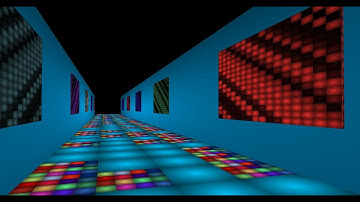 OpenGL   3D Platformer Walls and Paintings using Objects and Vectors