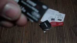 SanDisk Extreme III 1.0 GB Memory Stick PRO Duo unboxing (GREEK)