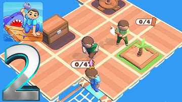 Open Sea Survival - Gameplay Walkthrough Part 2 (Android,ios)