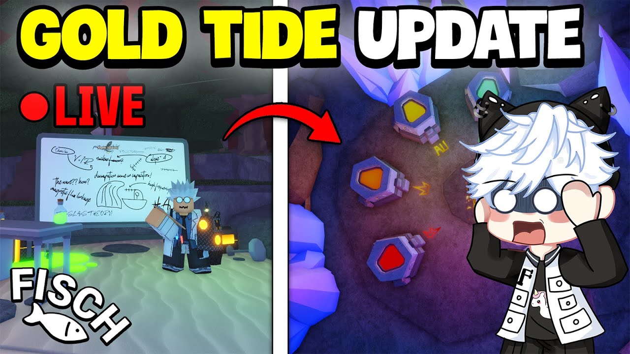 Fisch First Update 🔴Trực Tiếp - Fisch Update Mới ! - YouTube