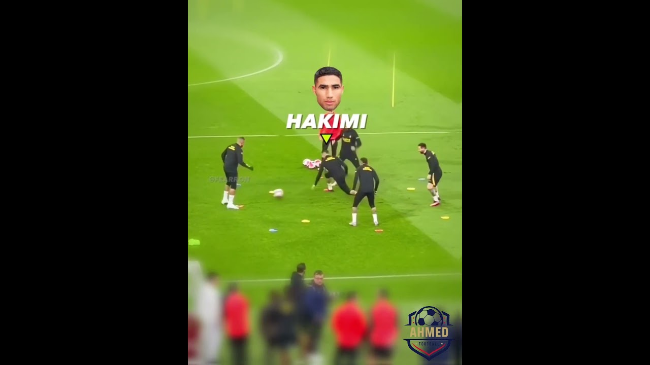 Hakimi Vs GOATS 👏😂