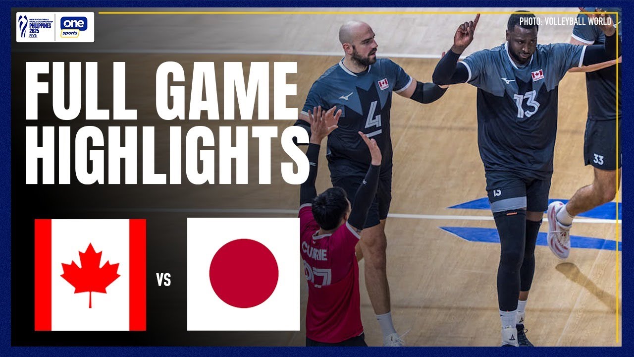 CANADA vs JAPAN | FULL GAME HIGHLIGHTS | 2025 FIVB Men's World