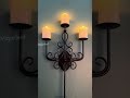 Wall Candle Holder 1 PC- Trident Sconce Candle