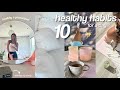TRYING 10 HEALTHY HABITS FOR A DAY✨healthy girl era   finding balance