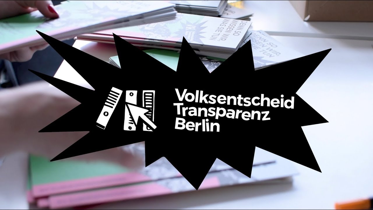 Letzte Vorbereitung Des Volksentscheid Transparenz Berlin Youtube