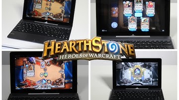 Hearthstone on ASUS Transformer Book T100