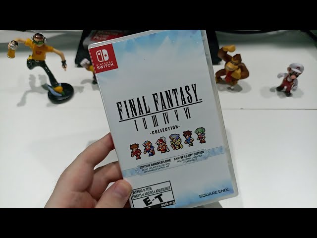 🚨 Abrindo a mídia nacional de Final Fantasy I-VI Pixel Remaster