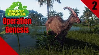 Prehistoric Kingdom: Operation Genesis Part 2 | Parasaurolophus Exhibit