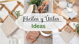 DIY. Ideas Bonitas que puedes hacer para TU COCINA!