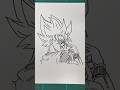 超サイヤ人の描き方 #dragonball #ドラゴンボール #shorts