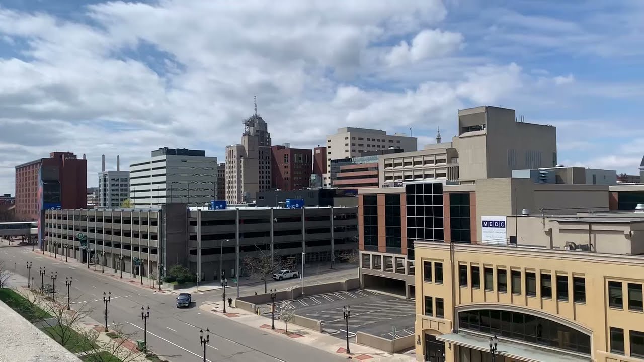 Downtown Lansing Michigan Skyline