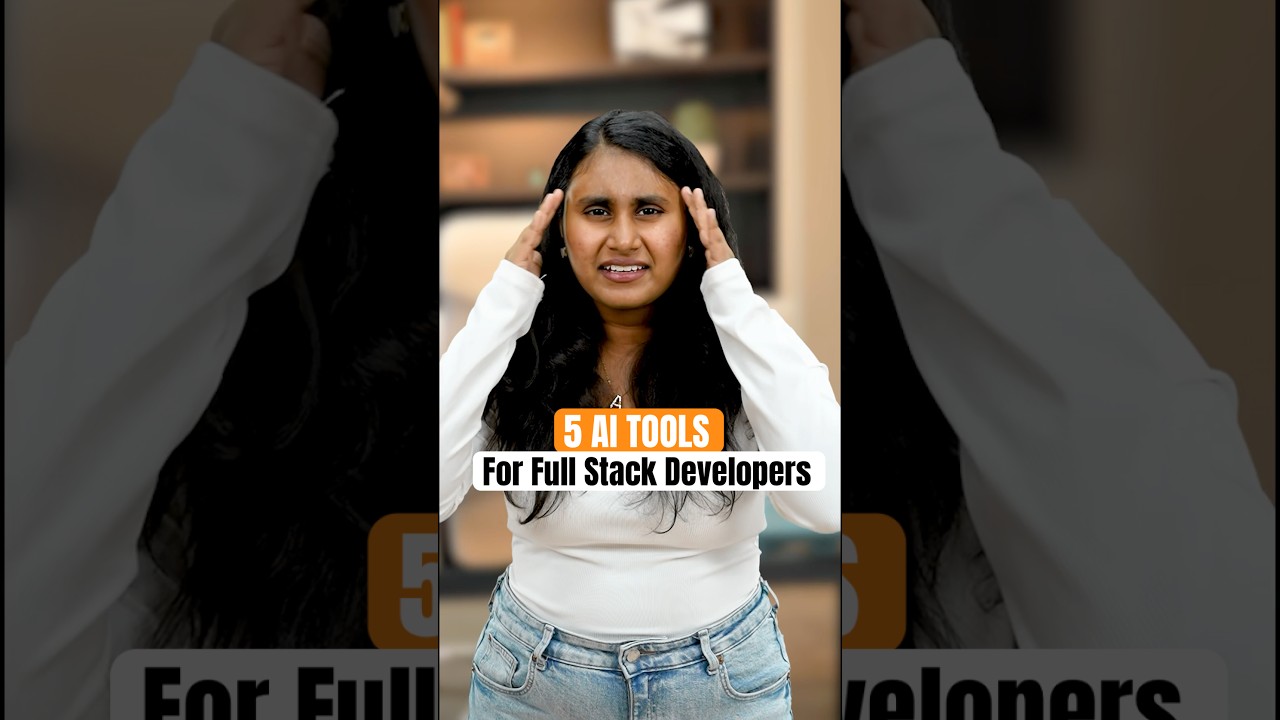 5 AI Tools Every Developer should know! #aitools #fullstackdevelopers