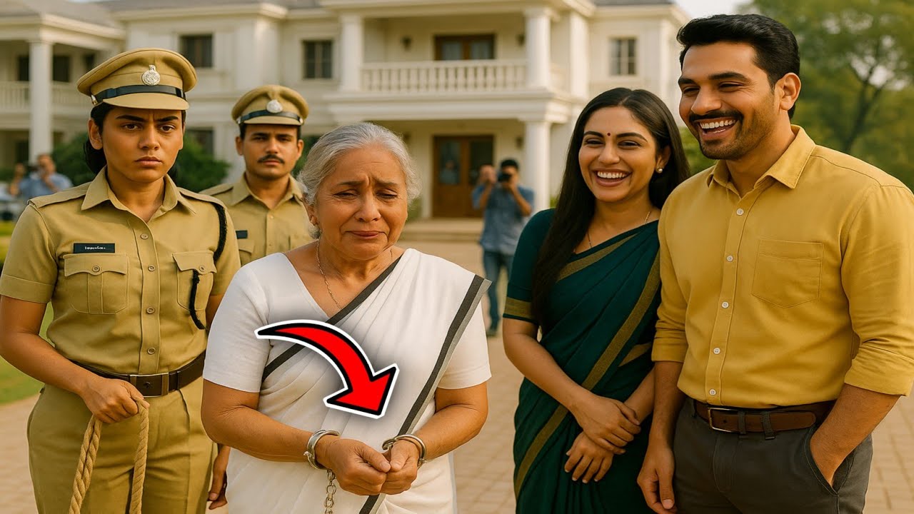 जब बेटे-बहू ने बुजुर्ग माँ को जेल भिजवाया… सच सामने आया तो पूरा समाज रो पड़ा...