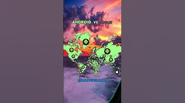 Android vs apple #shorts #geography #tech #phone