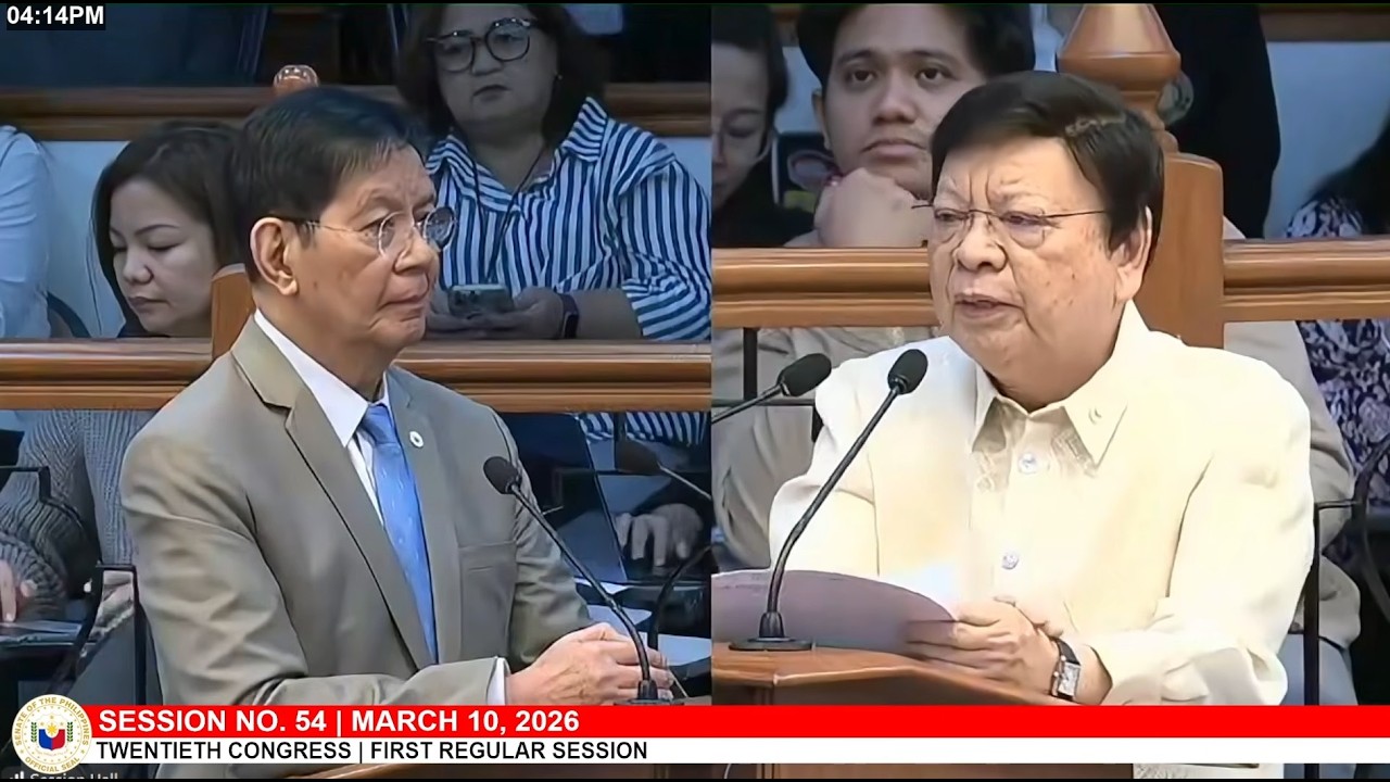 LIVE: Senate Plenary Session No. 54 (March 10, 2026)