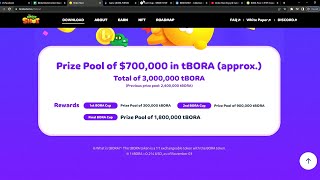 New play to earn super fresh! play and earn for free! hot event earn up to 3M tBORA 😱 screenshot 2