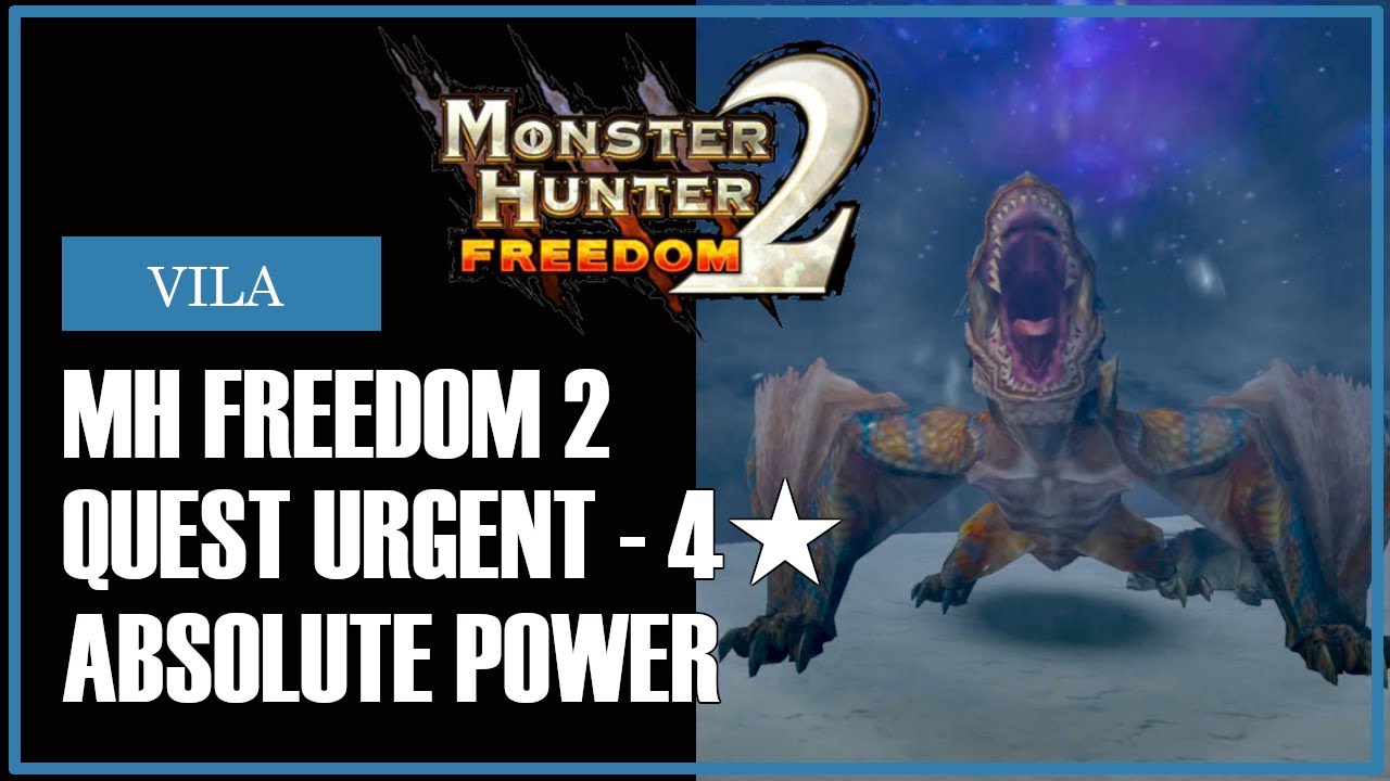 Monster Hunter Freedom 2 - O Poder Absoluto do TIGREX contra o Hunter! |DETONADO#52|