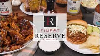 Finest Reserve BBQ Sauces available now at Family Fare