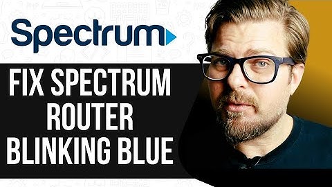 How To Fix Spectrum Router Blinking Blue - 2025 |