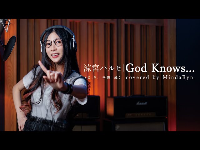 Haruhi Suzumiya (C.V. Aya Hirano) - God knows... | covered by MindaRyn class=