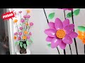 DIY Flower corner with plastic spoon ! | Cara membuat bunga sudut dari sendok plastik !