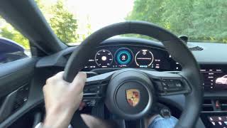 Porsche Taycan Cross Turismo 4s Launch Control