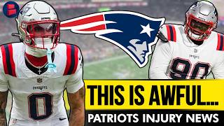 Patriots Get A DOUBLE DOSE Of BAD Injury News Ahead Of Matchup Vs. Buffalo Bills…