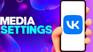 How to Find Media Settings on Vk app on Android or iphone IOS screenshot 4