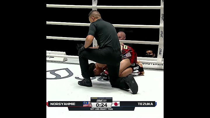 Body SNATCHED 😮‍💨 Shota Tezuka scores a first-round KO in his ONE Friday Fights debut!