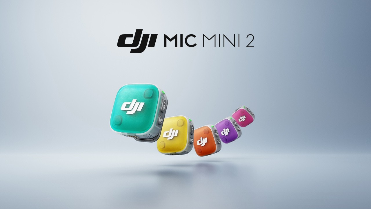 DJI「Mic Mini 2」（受1送2＆交換カラープレート付属版） Meet DJI Mic Mini 2,Mini Wireless Microphone. - YouTube