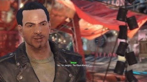 Fallout 4 TWD Negan (kinda) gameplay