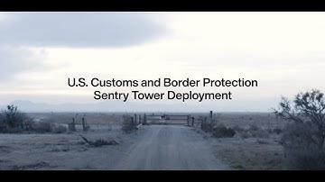 Inzet van de wachttoren van de douane- en grensbescherming van Anduril