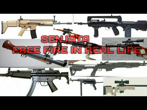 Senjata Free Fire Versi Asli 1 Youtube