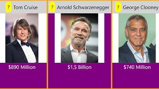 Top 100 richest actors in the world