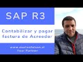 6.3 Curso SAP FI | Clase 4 Contabilizar y pagar factura de Acreedor www.123sap.com