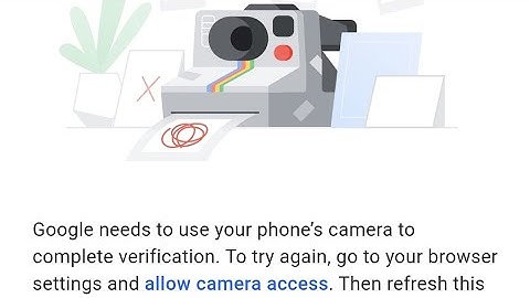 camera access needed problem solve | Google account problem | YouTube account verification problem