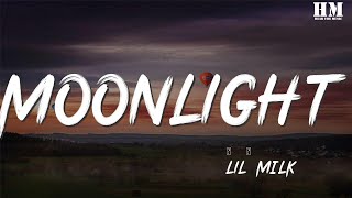 Video thumbnail of "lil/MILK - Moonlight『你的笑容像是我昨晚的moonlight（月光）』【動態歌詞Lyrics】"