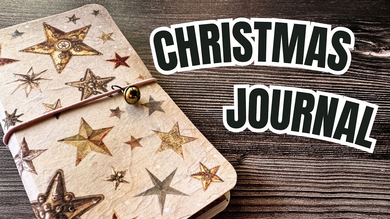 Рождественский блокнот путешественника своими руками для вашего декабрьского ежедневника