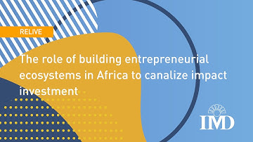 The role of building entrepreneurial ecosystems in Africa to canalize impact investment