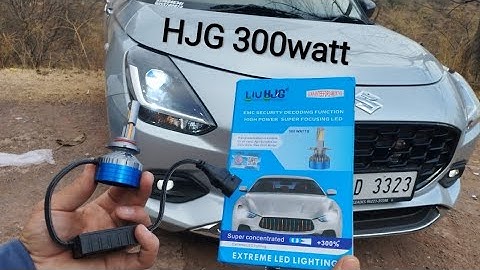 HJG 300 watt led headlight bulb install in new epic Swift 2024 .. @autopowerz .