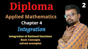 Diploma math 2 integration | integration of rational functions | diploma first year | MSBTE | Lec 2