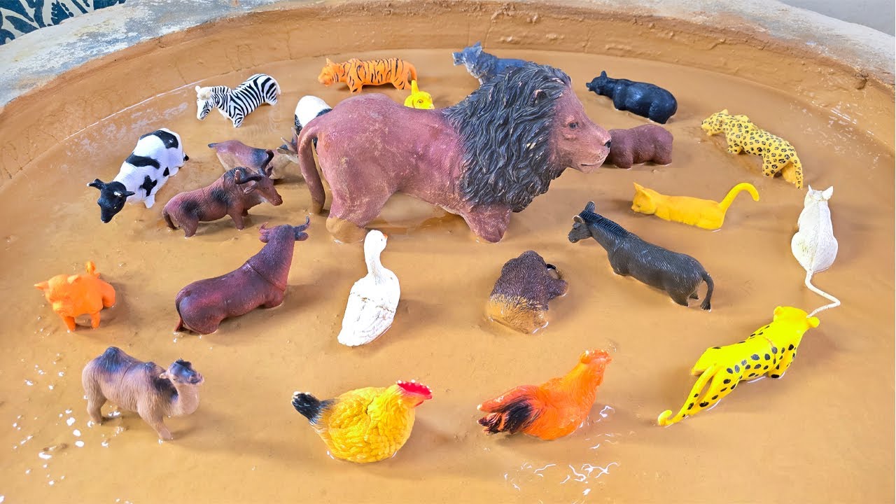 Helping Animals in Mud: Save & Rescue Farm Pet and Forest Animals