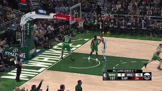 1St Quarter, One Box Video Milwaukee Bucks Vs. Boston Celtics