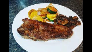 In this video i share my recipe for ny strip steak that is seared a
cast iron skillet and cooked the oven. hope you enjoy you'll...