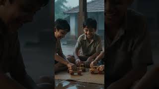 गांव की बारिश का खूबसूरत नज़ारा | Village Rain Vibes #ytshorts #dropv #aapki_seva #cartoonvideo