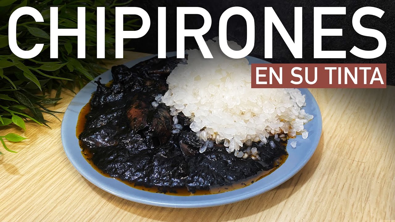 CHIPIRONES EN SU TINTA en robot de cocina || Monsieur Cuisine