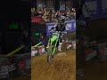 Our Australian Mossy with the holeshot in the heat 🔥 #supercross
