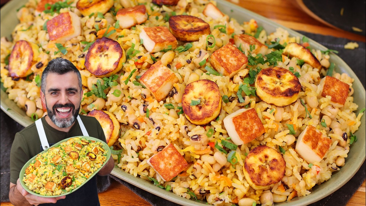 FALSO BAIÃO DE DOIS - SEM CARNE - MAIS FÁCIL DO QUE VOCÊ IMAGINA - Receitas de Pai